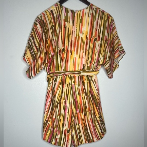 Slate & Willow Striped Elliott Romper - Picture 5 of 7